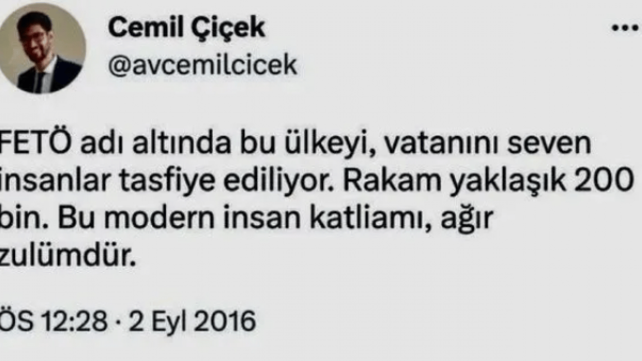 Foto - CHP'li etki ajanı Cemil Çiçek’in pişmanlık itirafları ortaya çıktı! Medyayı zehirledi Hollanda’ya firar etti