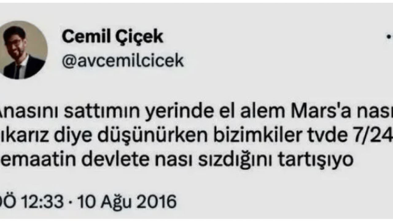 Foto - CHP'li etki ajanı Cemil Çiçek’in pişmanlık itirafları ortaya çıktı! Medyayı zehirledi Hollanda’ya firar etti