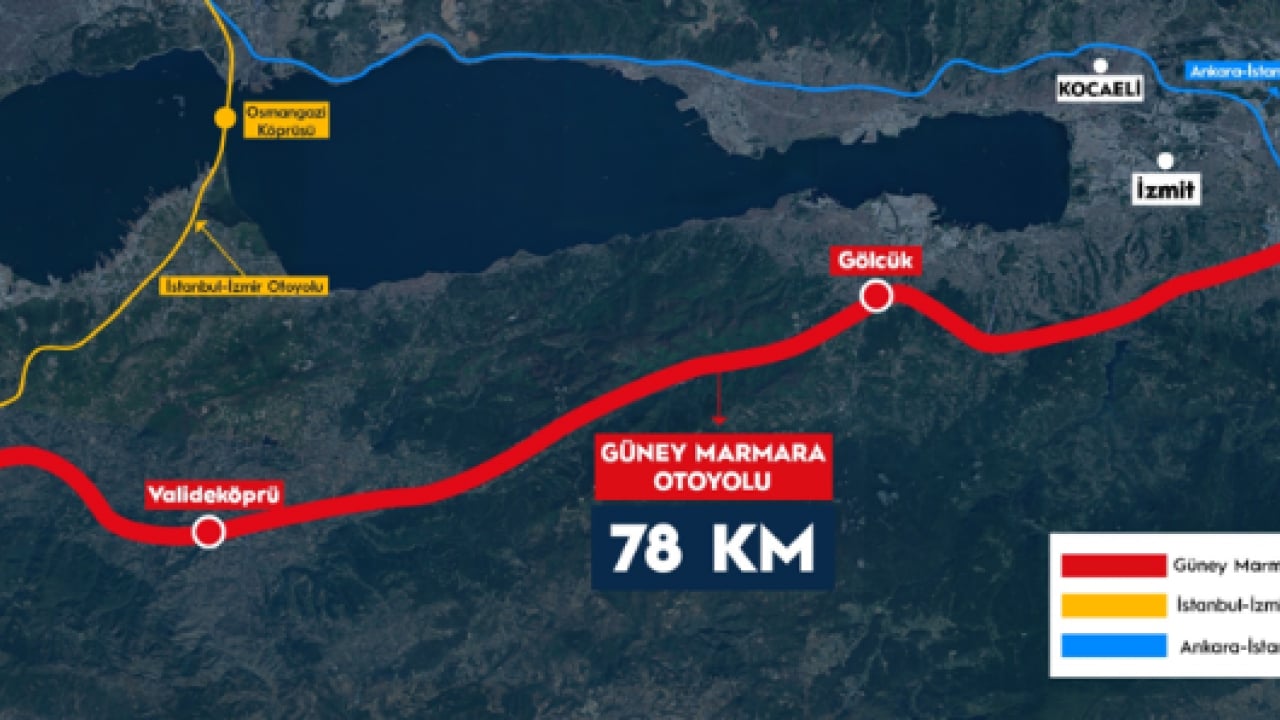 Foto - CHP’li vizyonsuzluğa inat dev otoyol geliyor! Sanayi devleri birbirine bağlanıyor: Güney Marmara Otoyolu start aldı