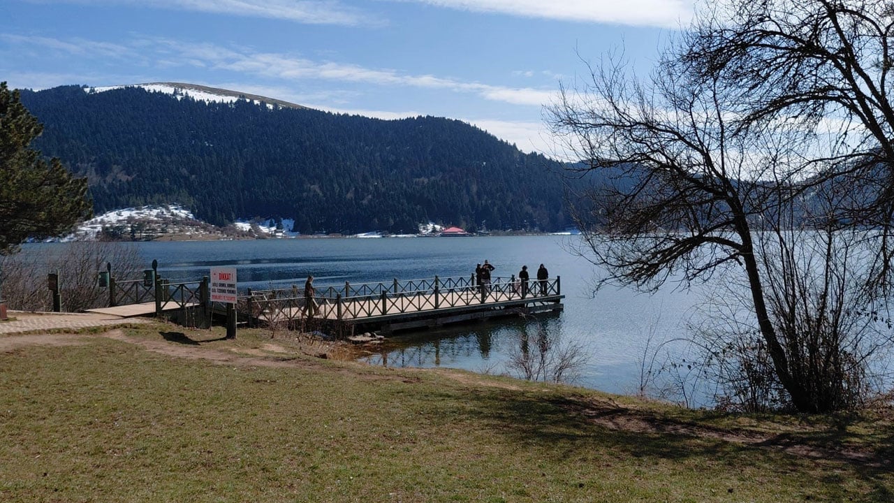 Foto - Çiğdemler ortaya çıktı! Abant’ta doğa renk değiştiriyor