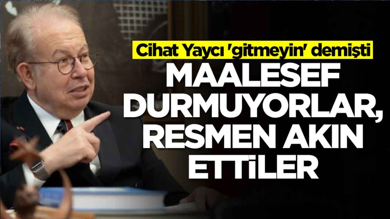 Cihat Yaycı 'gitmeyin' demişti: Maalesef durmuyorlar, akın ettiler
