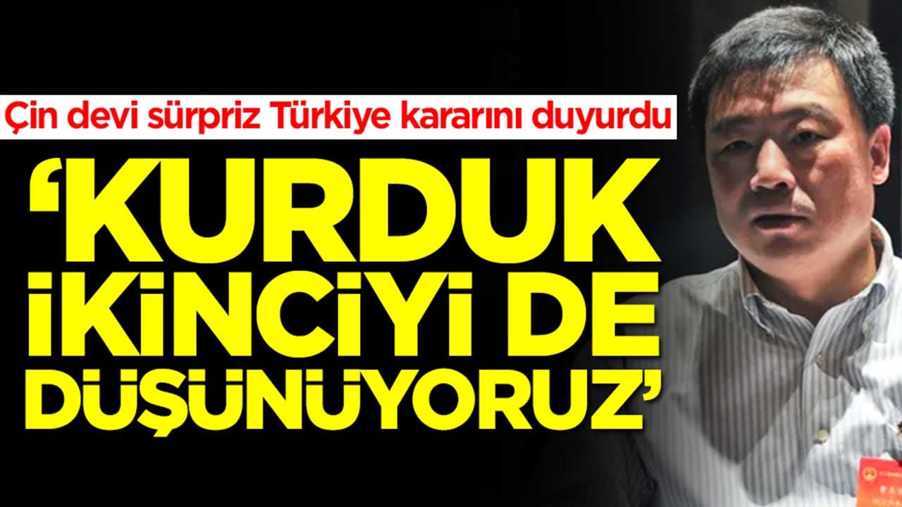 BYD Türkiye'ye yanlışın büyüğünü yaparken Çinli Cao Kejian 'kurduk' diyerek duyurdu