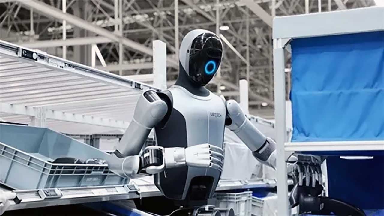 Çinli insansı robotlar uçak fabrikalarına giriyor