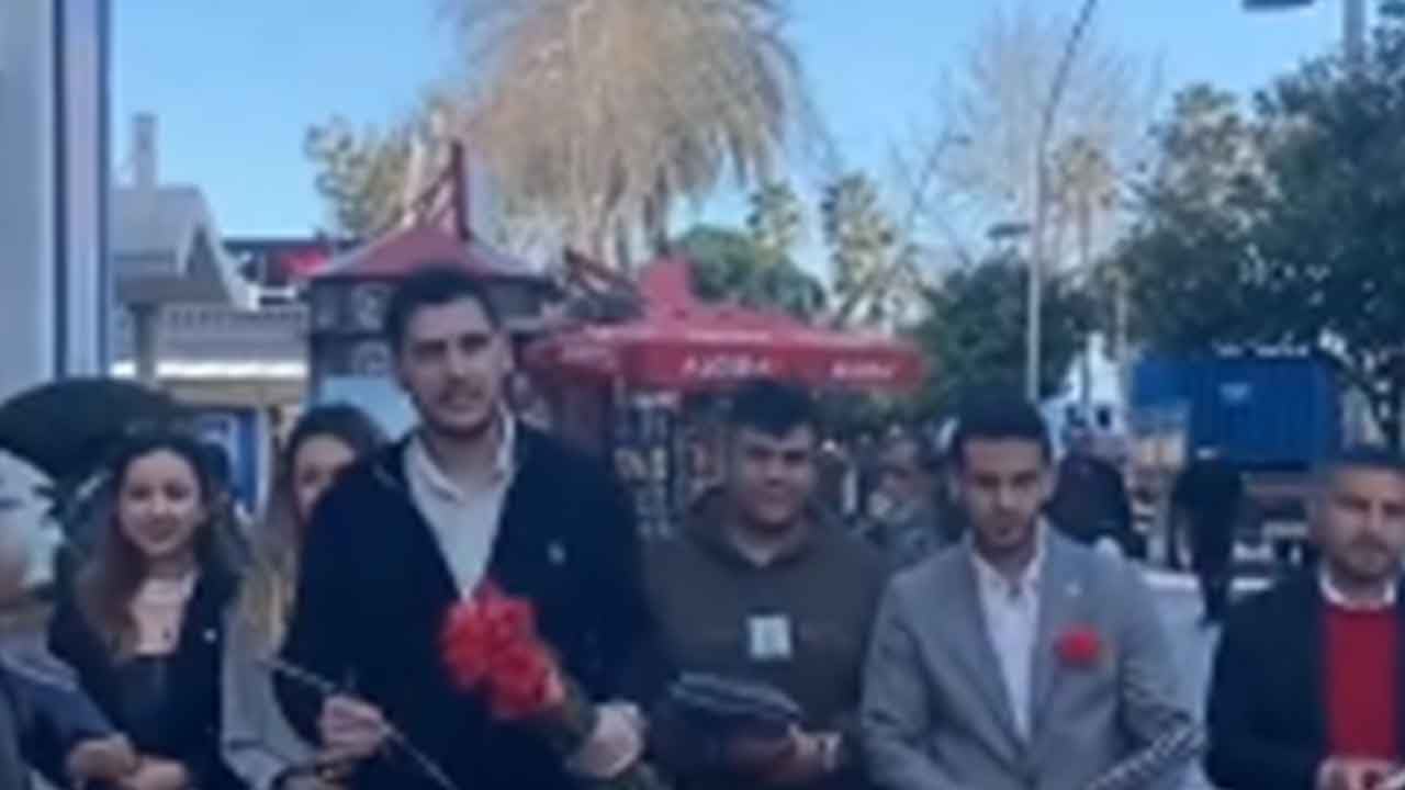 Foto - Cinsel saldırı ve şantaj iddialarıyla gündem olan CHP'li Taylan Şanlı'nın 8 Mart'taki görüntüleri ortaya çıktı