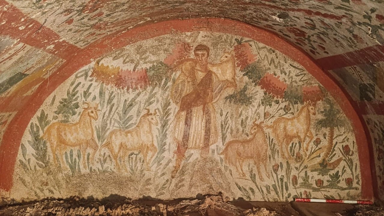 ‘Çoban İsa’ figürü gün yüzüne çıkarıldı! Arkeoloji dünyasını heyecanlandıran keşif