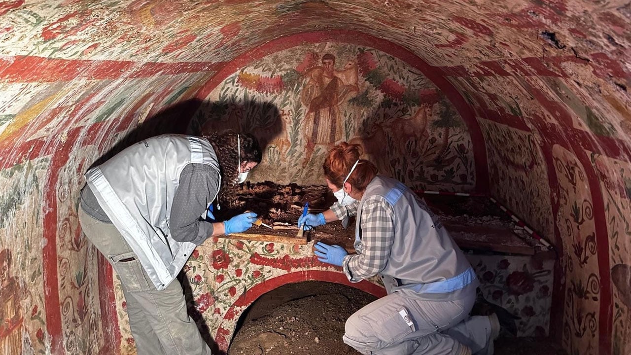 Foto - ‘Çoban İsa’ figürü gün yüzüne çıkarıldı! Arkeoloji dünyasını heyecanlandıran keşif