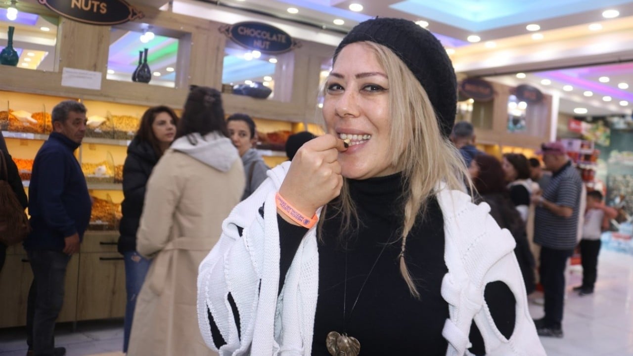 Foto - Coğrafi işaretli kabak çekirdeğine yabancı turistler de yoğun ilgi gösteriyor