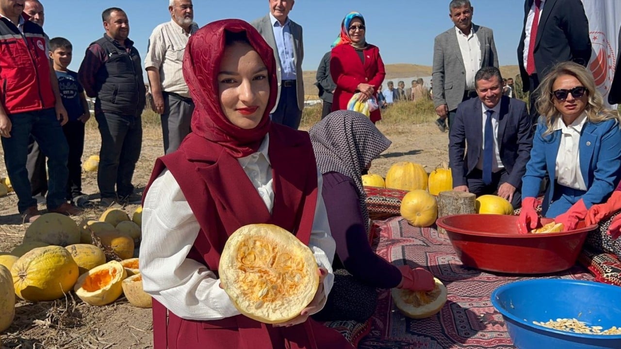 Foto - Coğrafi işaretli kabak çekirdeğine yabancı turistler de yoğun ilgi gösteriyor