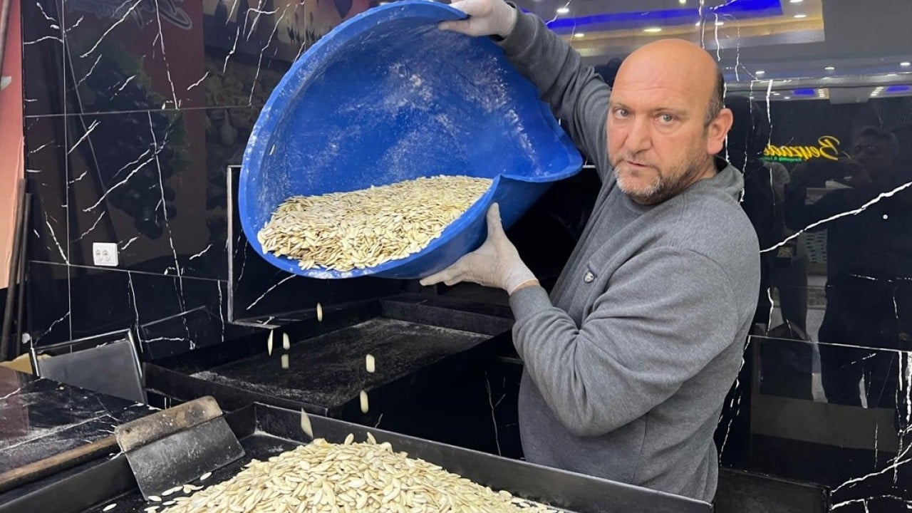 Foto - Coğrafi işaretli kabak çekirdeğine yabancı turistler de yoğun ilgi gösteriyor
