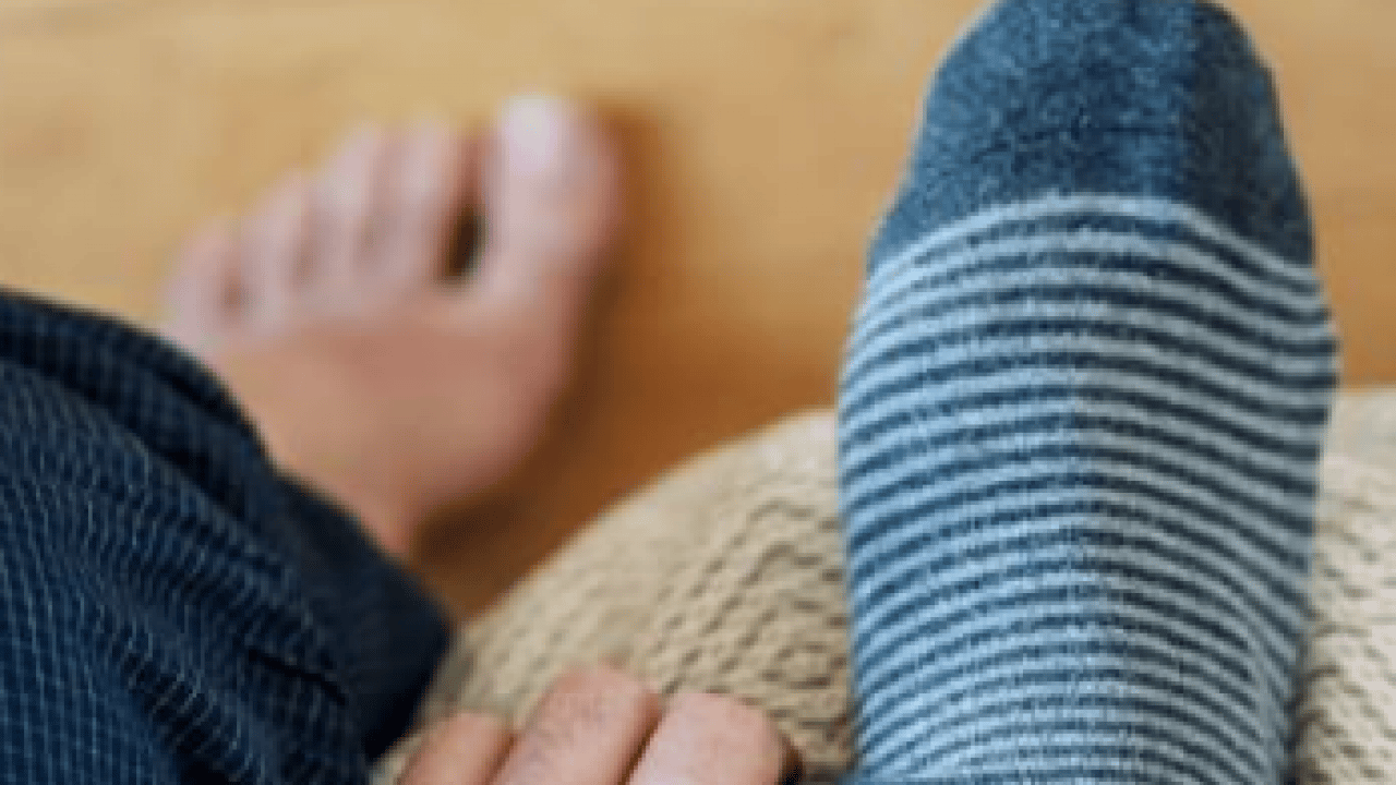 Foto - Çoğu zaman fark edemiyorsunuz ama... Çorap izi deyip geçmeyin