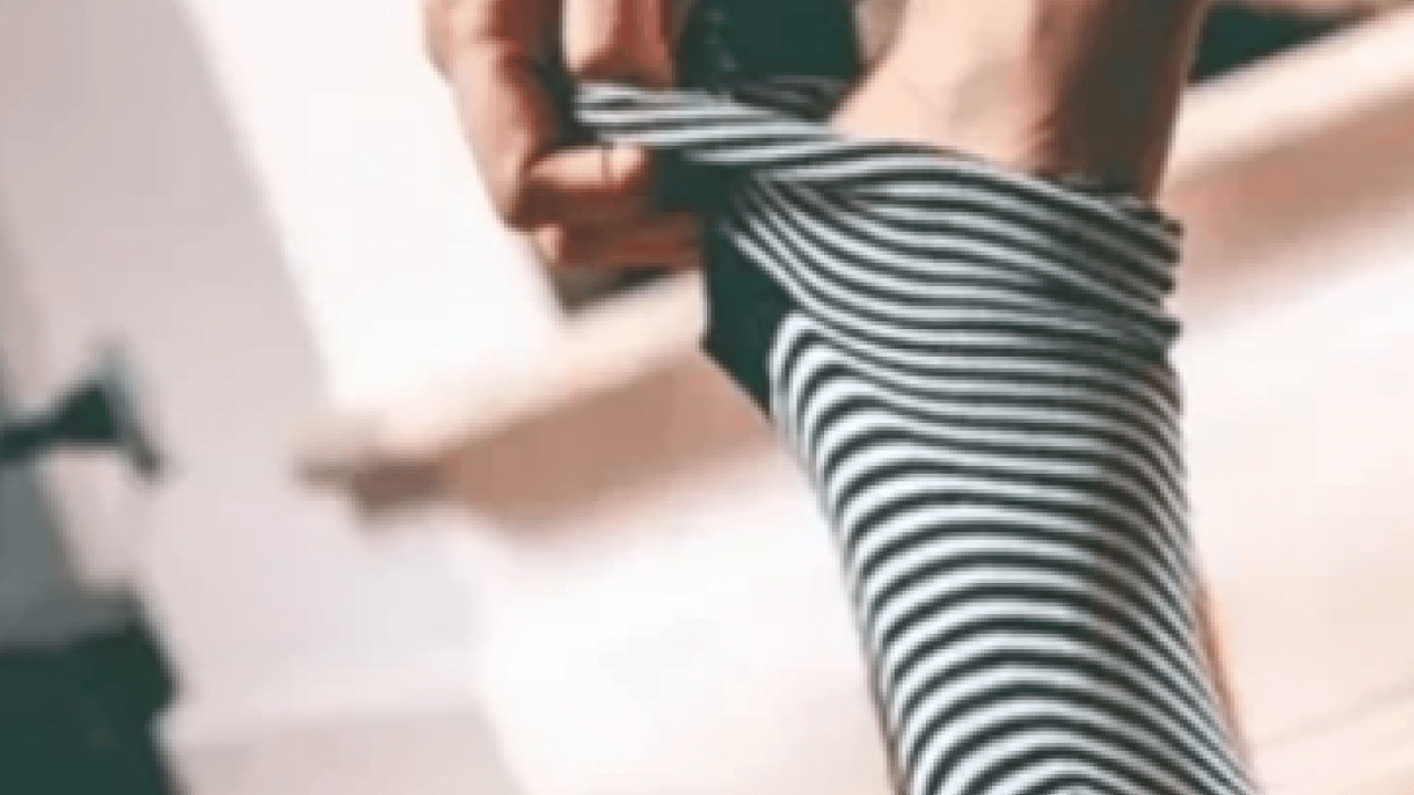 Foto - Çoğu zaman fark edemiyorsunuz ama... Çorap izi deyip geçmeyin