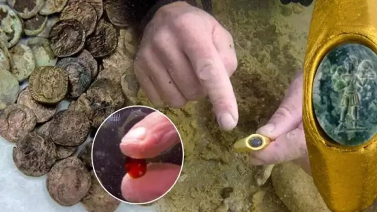 Foto - Çok büyük altın hazinesi bulundu: Kasıtlı olarak gizlenmiş