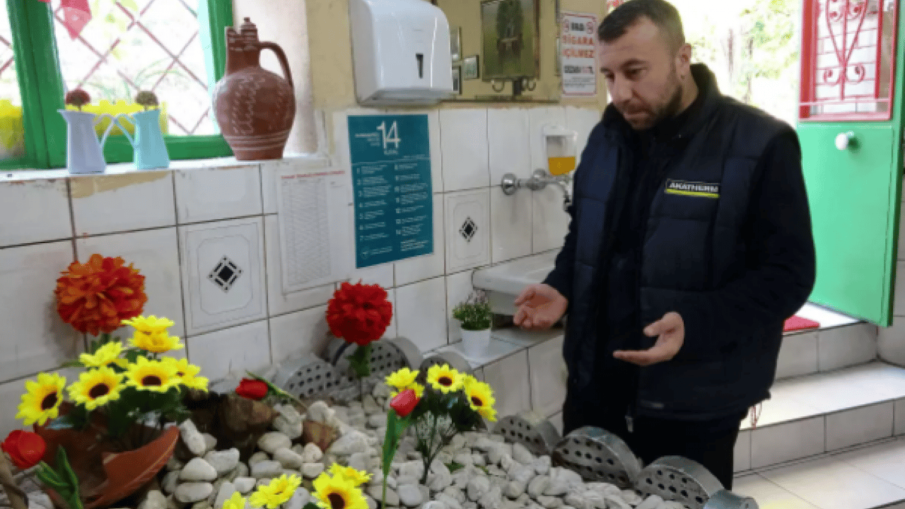 Foto - Çok sayıda söylenti var: Pide salonunun ortasında mezar!