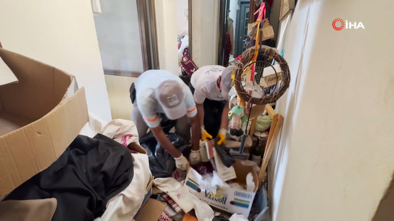 Foto - Çöp evden çıkanlar ağızları açık bıraktı
