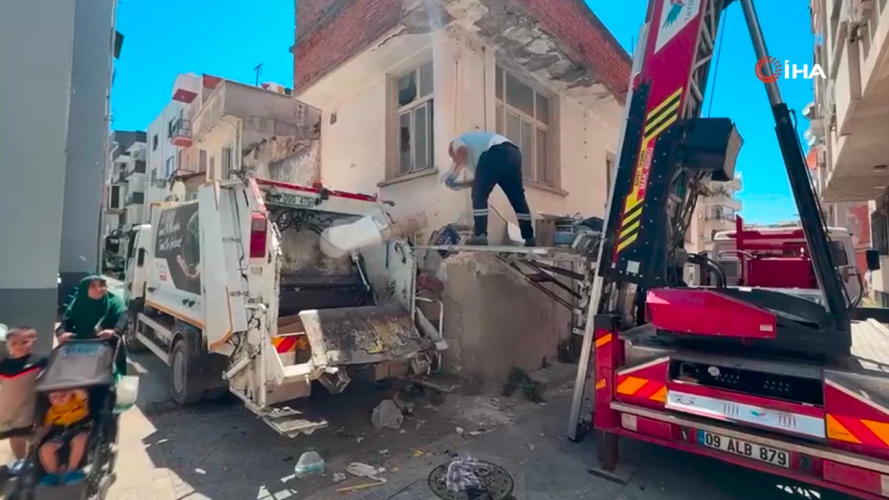 Foto - Çöp evden çıkanlar ağızları açık bıraktı