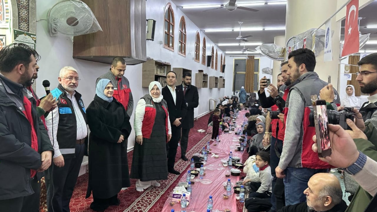 Foto - Çorum Belediyesi'nden Şam'da kardeşlik sofrası: Gönül köprüsü kuruldu...