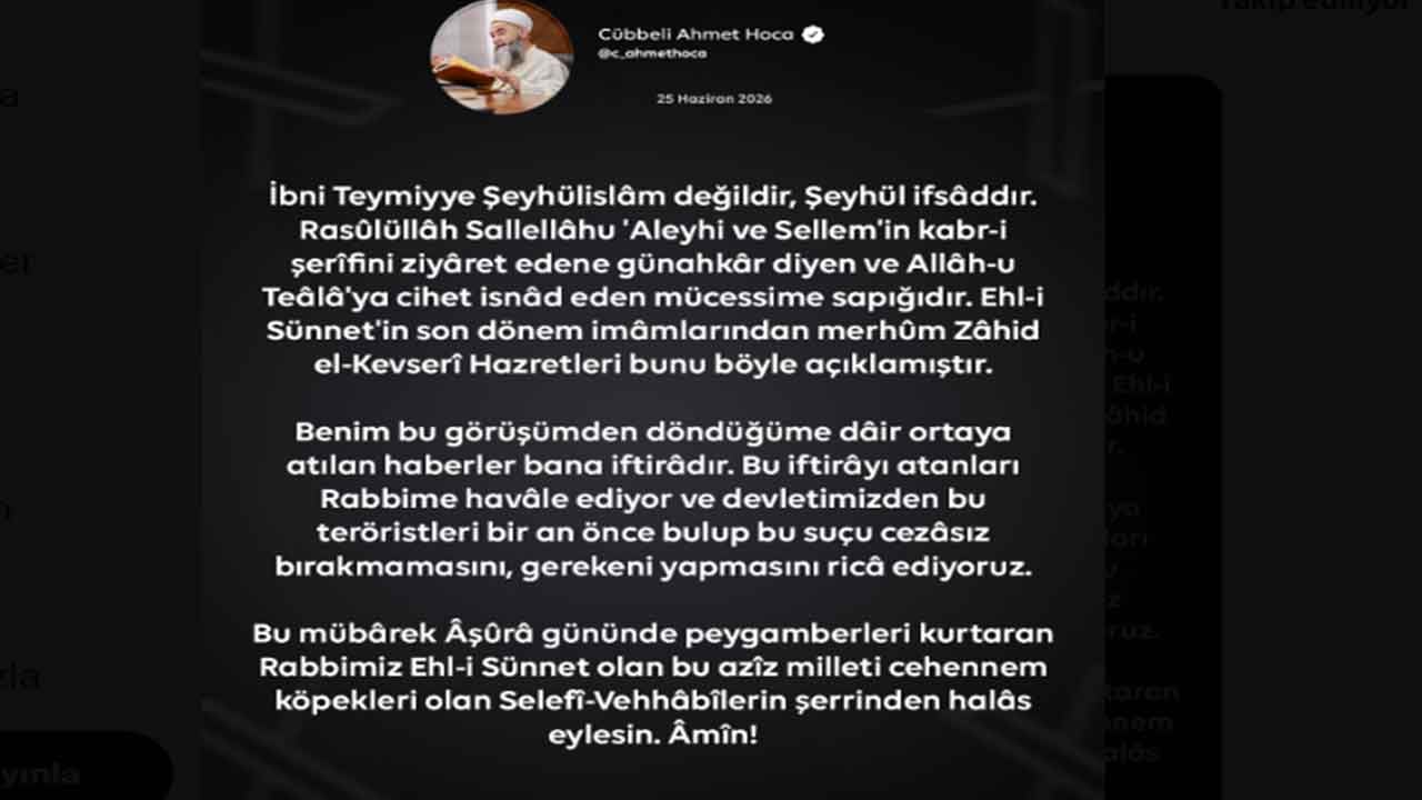 Foto - Cübbeli Ahmet Hoca çılgına döndü: 'Allah’a tevbe ettiğimi açıkça ilân ederim' sözlerine gereken yapılmalı