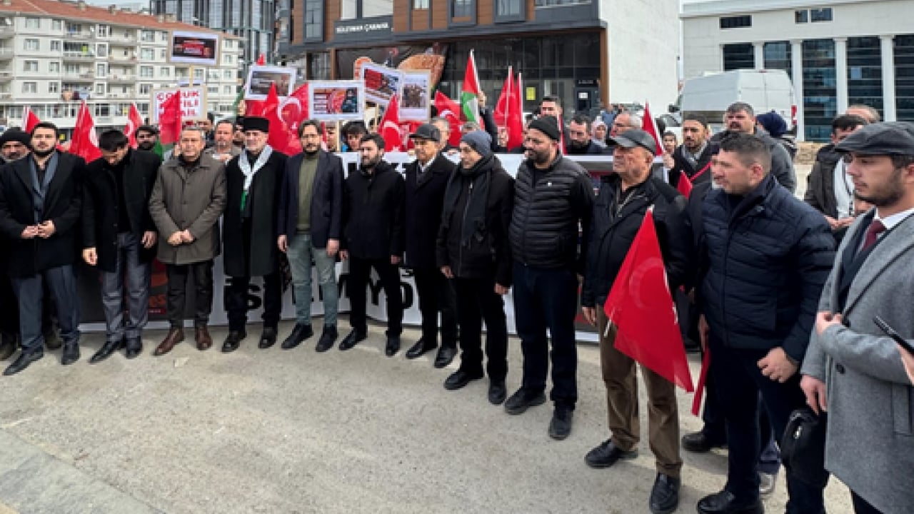 Foto - Çubuk'ta Siyonist İsrail destekçisi Burger King'e büyük tepki