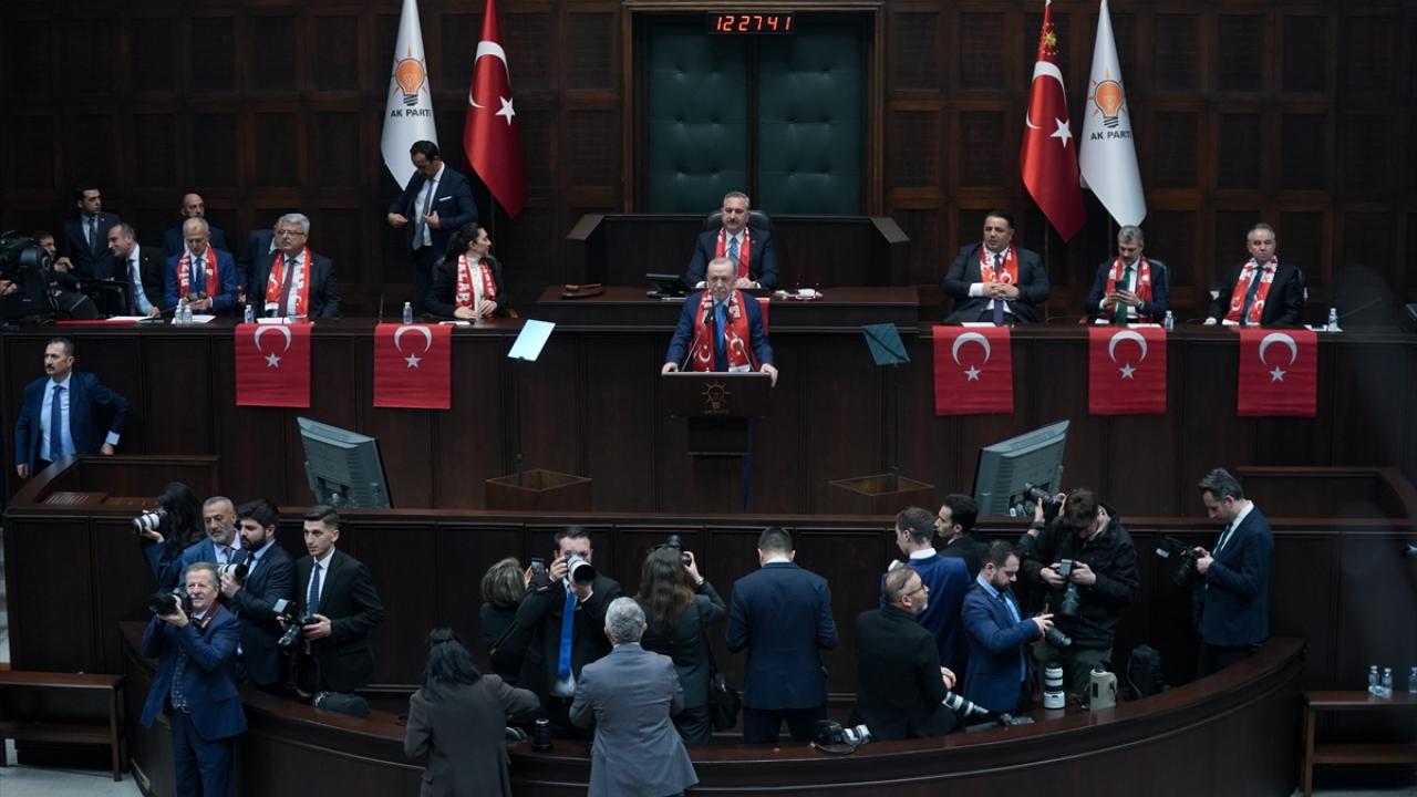 Foto - Cumhurbaşkanı Erdoğan, ay-yıldızlı atkı taktı