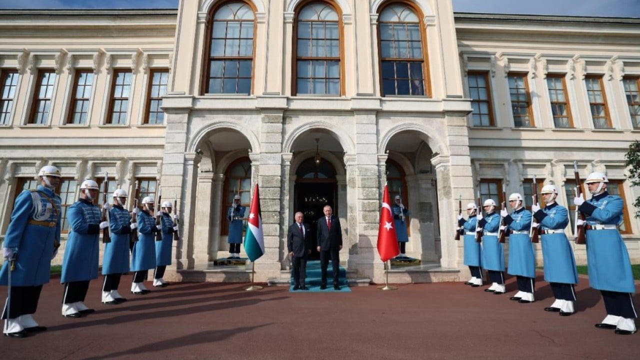 Foto - Cumhurbaşkanı Erdoğan, Ürdün Kralı'nı törenle karşıladı