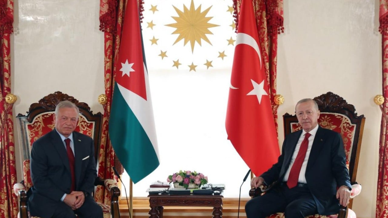 Foto - Cumhurbaşkanı Erdoğan, Ürdün Kralı'nı törenle karşıladı