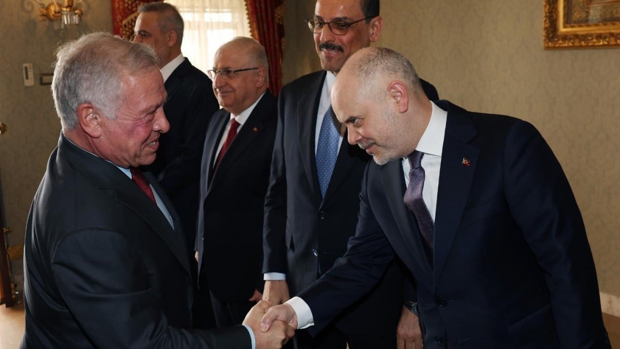 Foto - Cumhurbaşkanı Erdoğan, Ürdün Kralı'nı törenle karşıladı