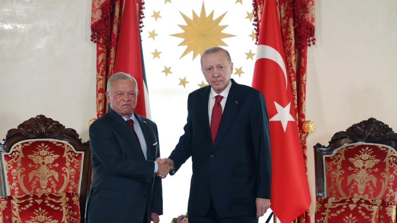 Foto - Cumhurbaşkanı Erdoğan, Ürdün Kralı'nı törenle karşıladı