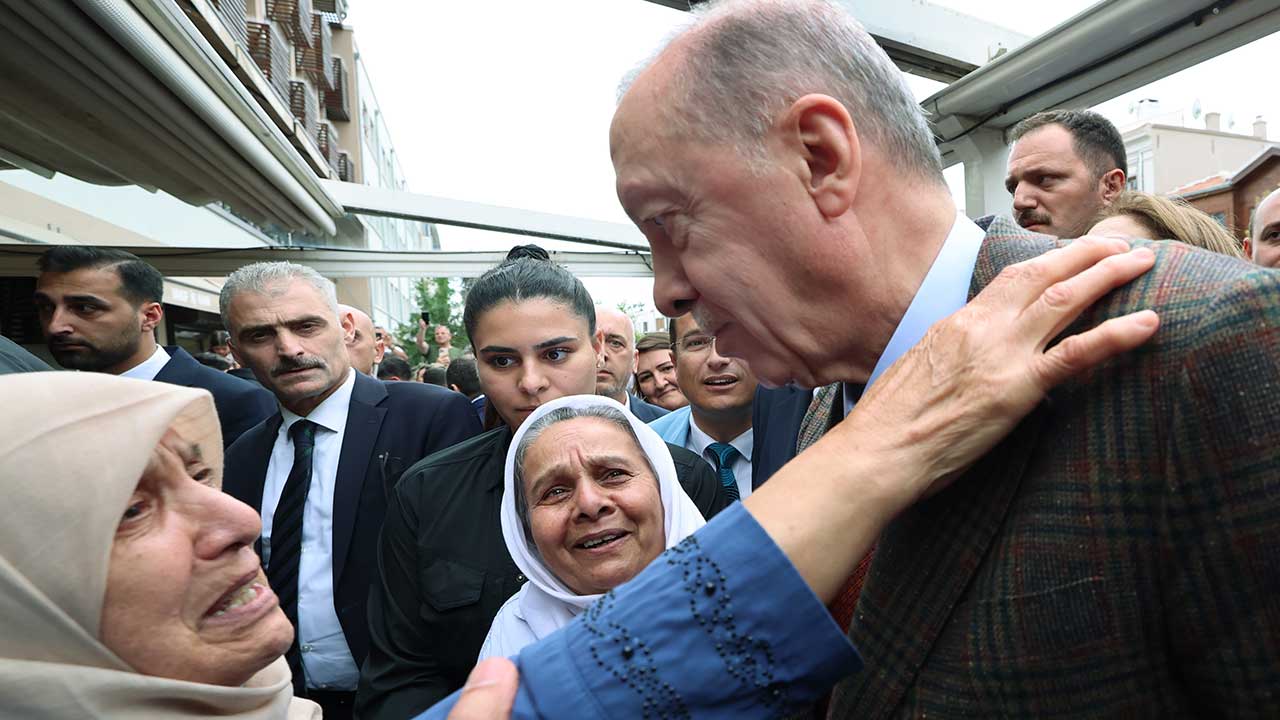 Foto - Cumhurbaşkanı Erdoğan'a Edirne'de sevgi seli