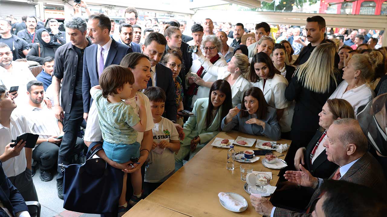 Foto - Cumhurbaşkanı Erdoğan'a Edirne'de sevgi seli