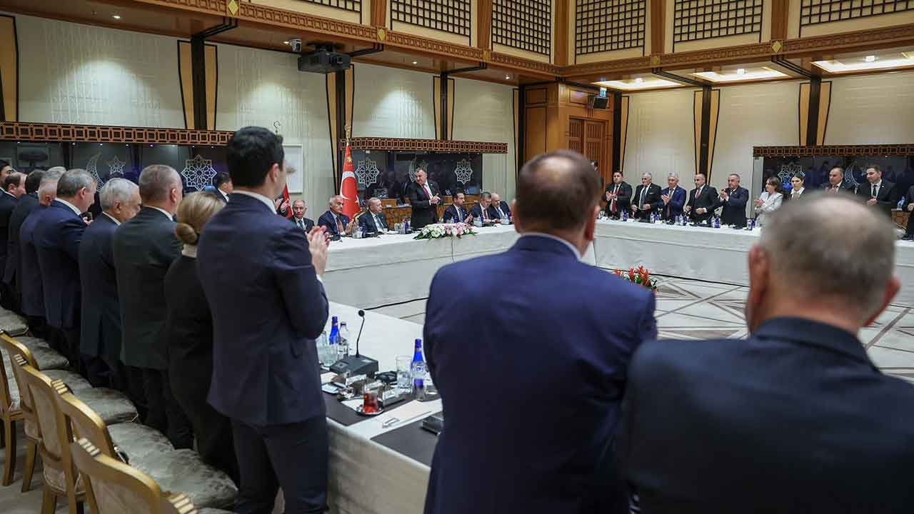 Foto - Cumhurbaşkanı Erdoğan'dan dikkat çeken kabul