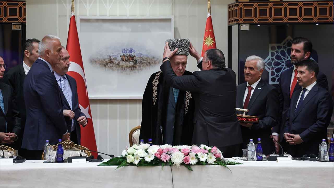 Foto - Cumhurbaşkanı Erdoğan'dan dikkat çeken kabul
