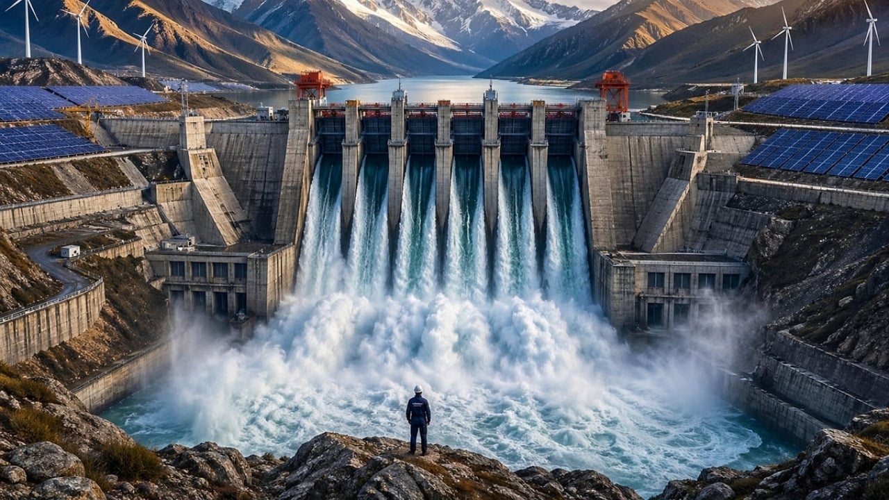 Foto - Dağların içini oyup imkansızı başardılar: 3 bin 300 metre rakımda dev enerji canavarını uyandırdılar