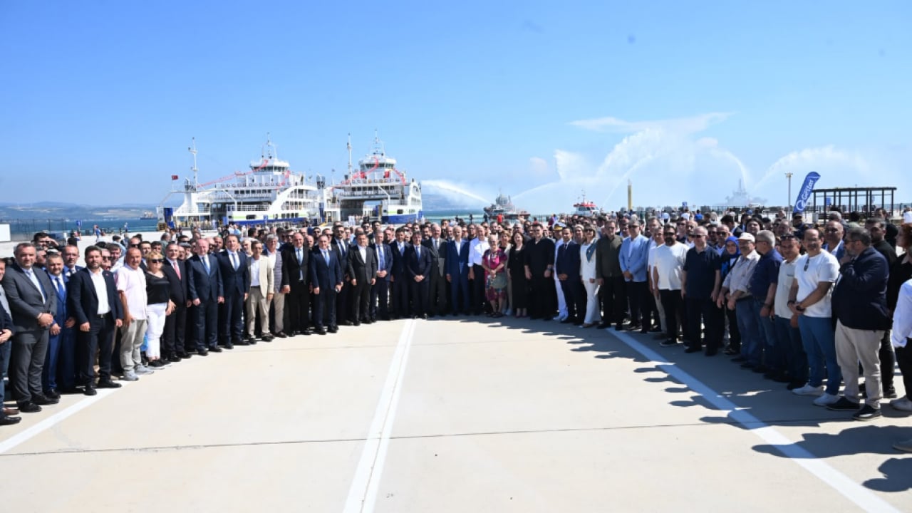 Foto - Daha hızlı daha konforlu ve daha güvenli: Gelibolu yeni feribot iskelesi hizmete açıldı!