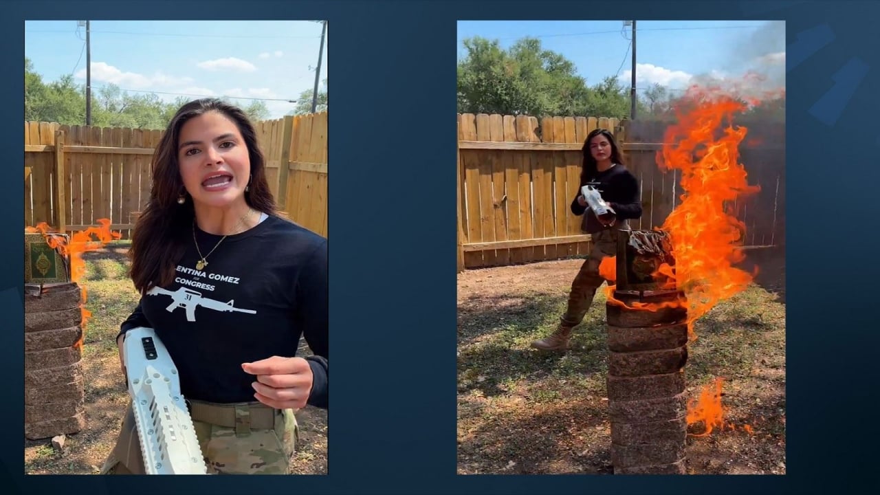 Foto - Daha önce de Kur’an yakmıştı! İslam düşmanı sürtük karı, Gazze yanarken bakın ne yaptı