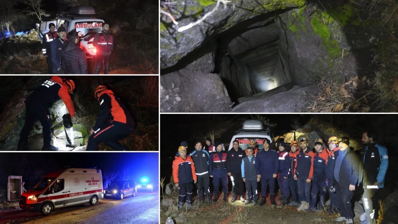 Foto - Define hırsından ‘cehennem’ çukuruna! Sarnıçta mahsur kalmışlardı: Tarihi mirasımıza göz diken 3 alçak gözaltına alındı