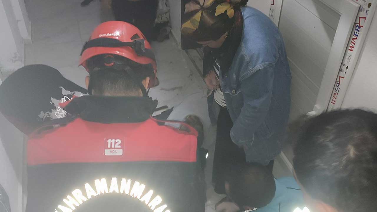 Dehşet anları! Asansör 9 kat aşağı düştü