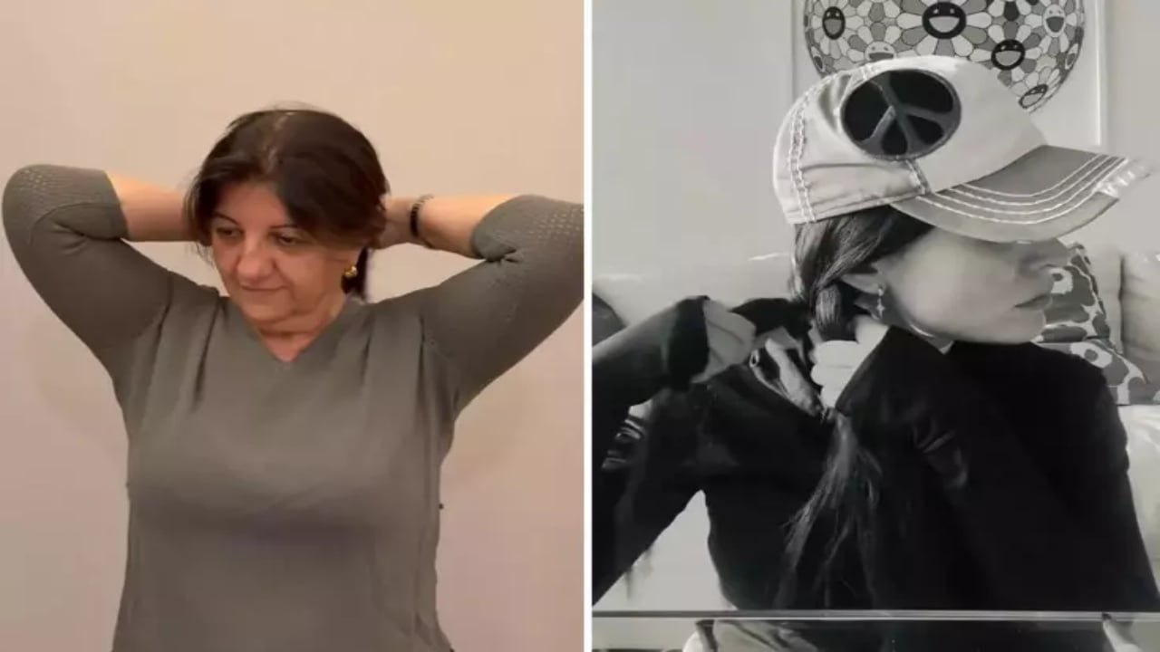 Foto - DEM Parti’nin teröristler için başlattığı "saç örme" akımına ünlü oyuncu da dahil oldu