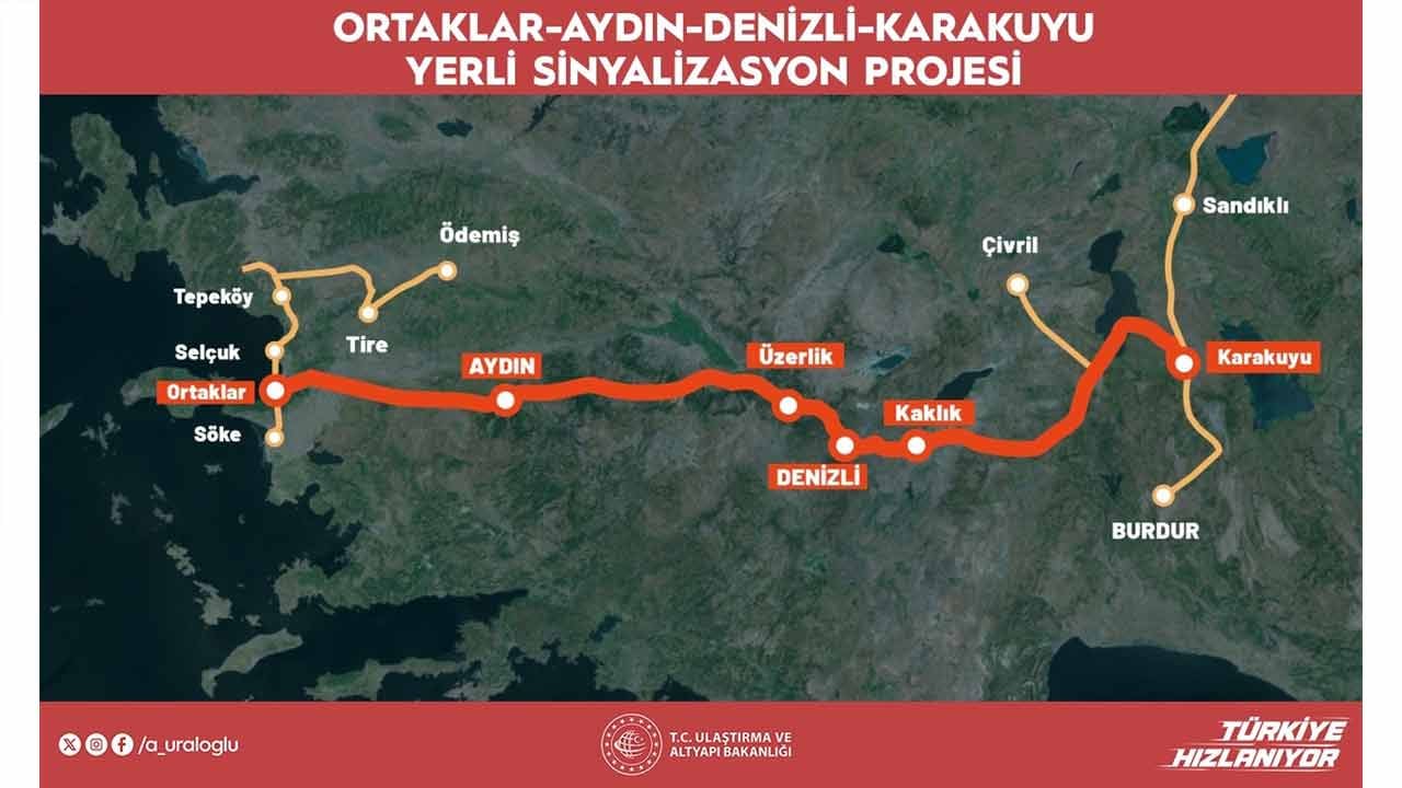 Foto - Demir ağlara milli imza: 409 kilometrelik yerli sinyalizasyon