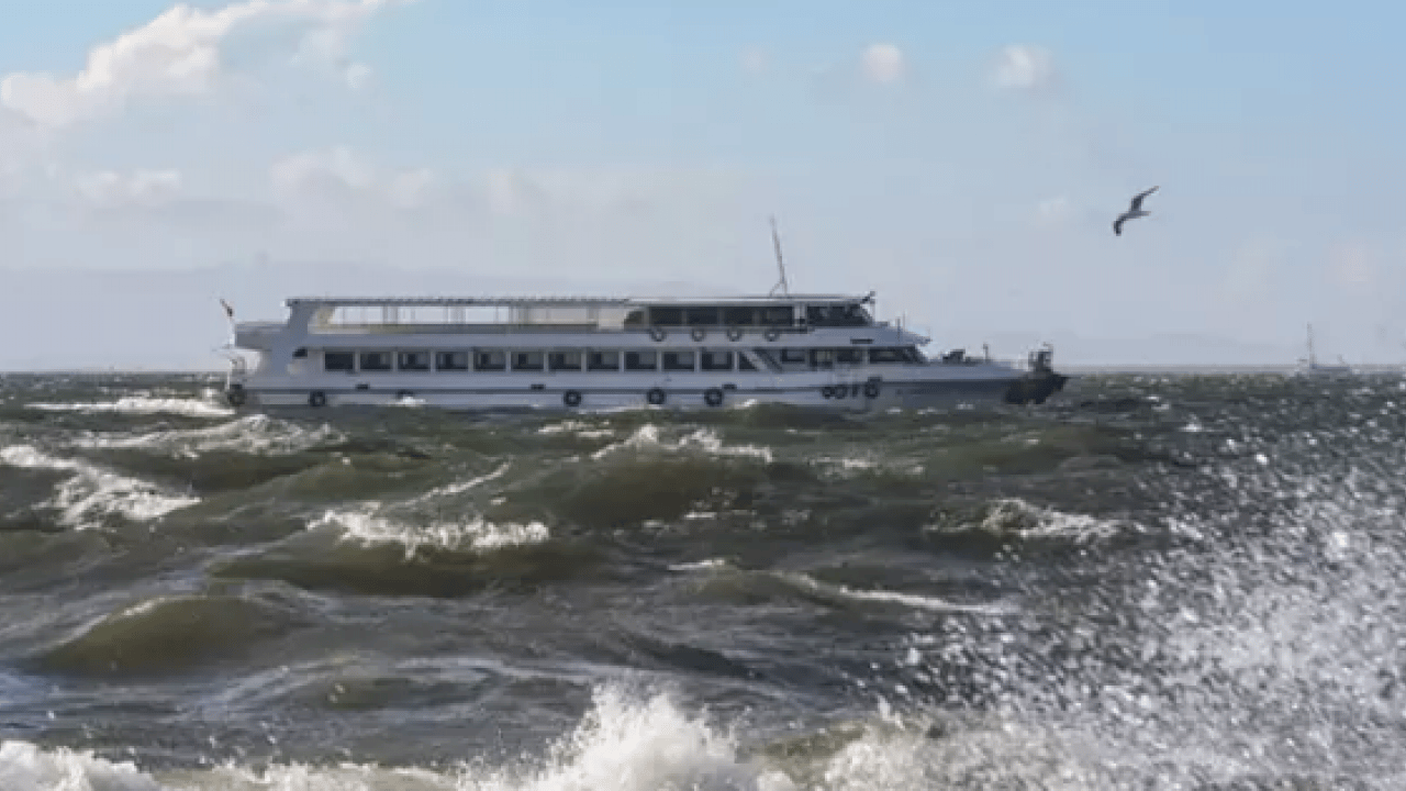 Foto - Denizde fırtına kabusu: 3 ilde seferler durduruldu
