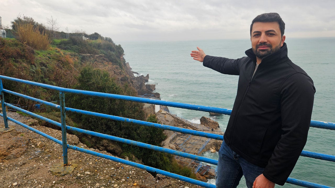 Foto - Denize sıfır kaçak yapı! Antalya falezlerinde şaşkına çeviren görüntüler