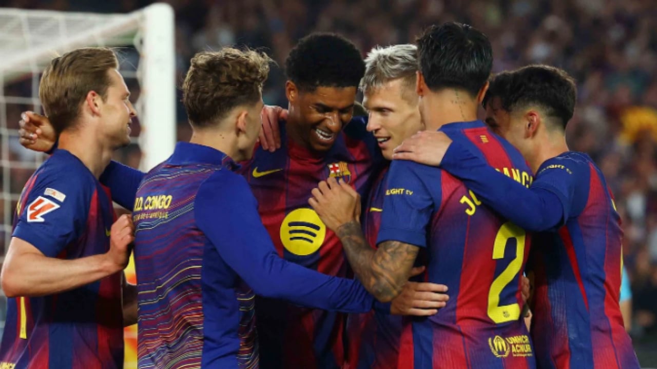 Foto - Derbinin galibi Barcelona! Puan farkını açtı şampiyonluğa koşuyor