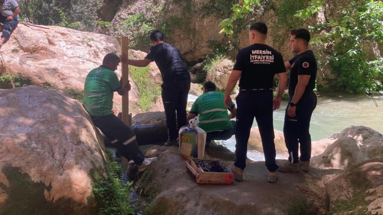 Foto - Derede boğulan çocuğun cansız bedenine ulaşıldı