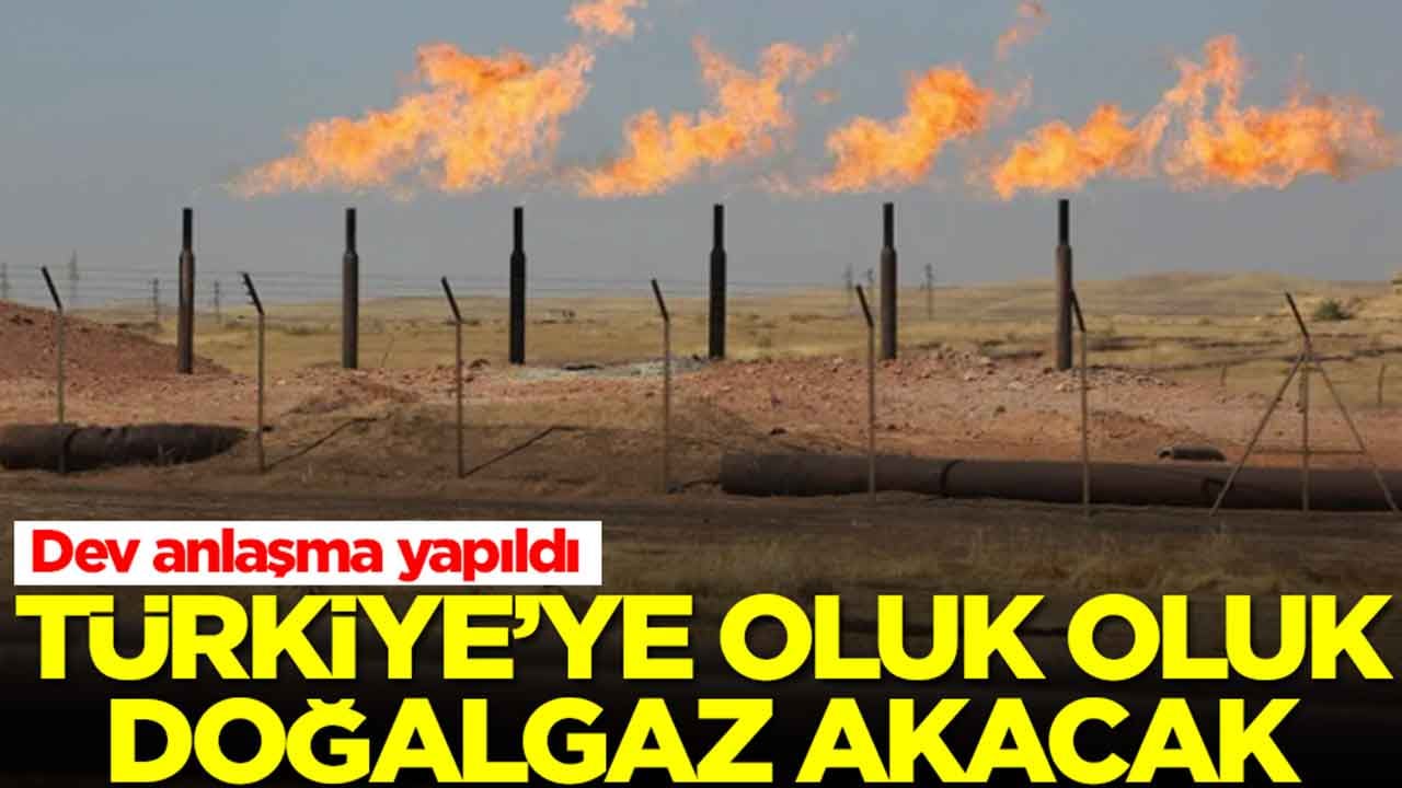 Dev anlaşma yapıldı: Türkiye'ye oluk oluk doğalgaz akacak