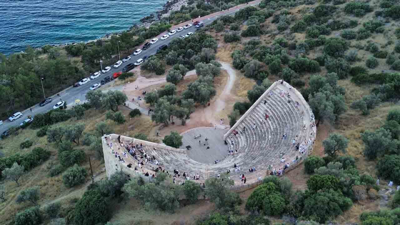 Foto - Dev karşılaşma öncesi havadan görüntülendi: Tarihi mekanda tarihi maç