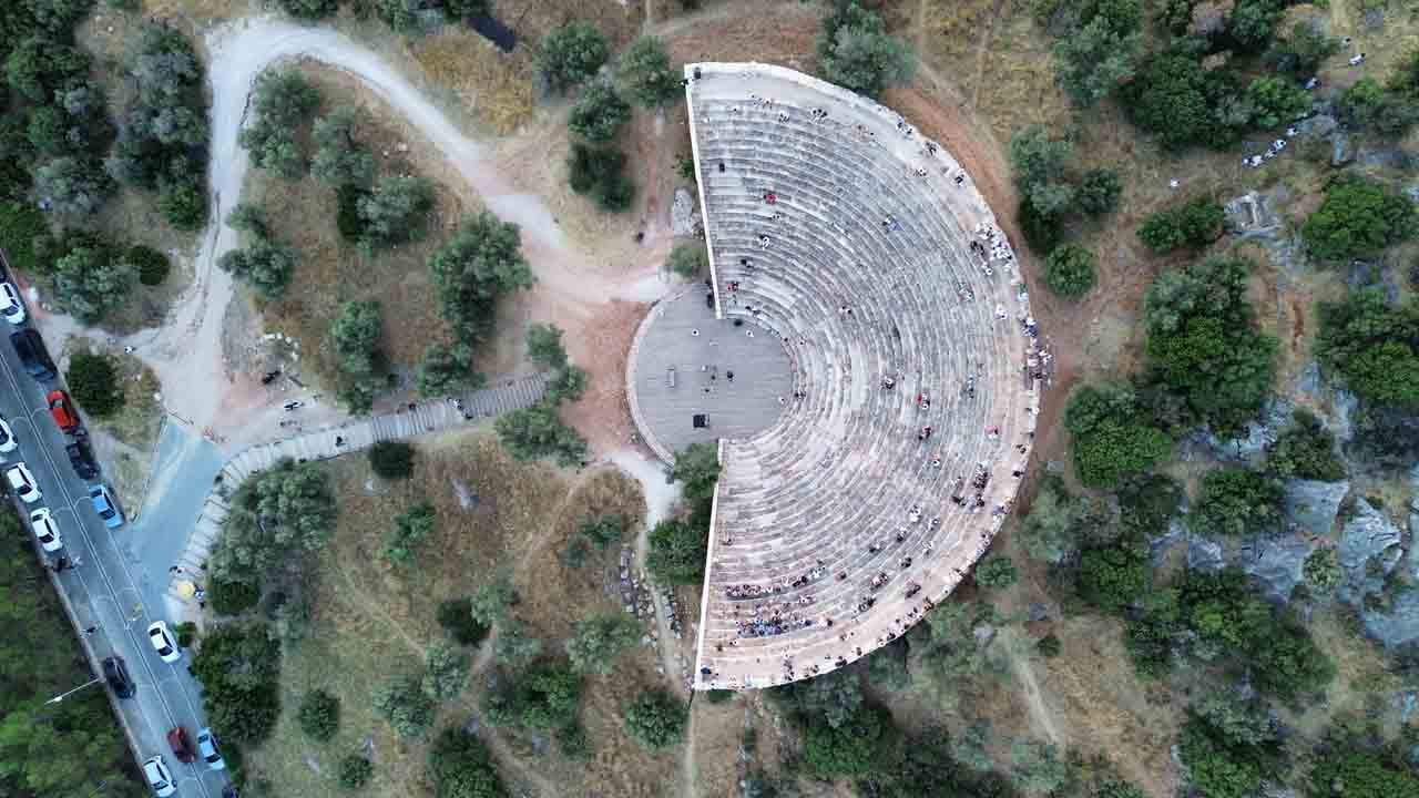 Foto - Dev karşılaşma öncesi havadan görüntülendi: Tarihi mekanda tarihi maç