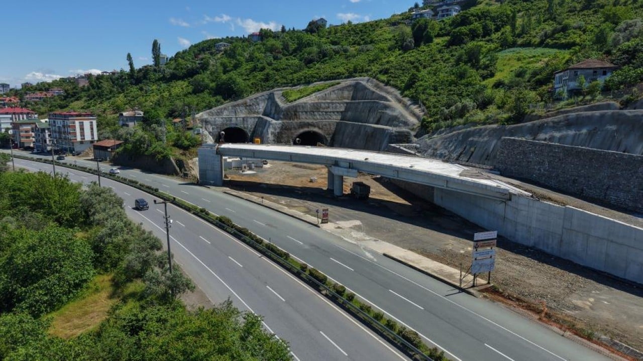 Dev proje dolu dizgin Trabzon’un 30 yıllık hayali gerçekleşiyor