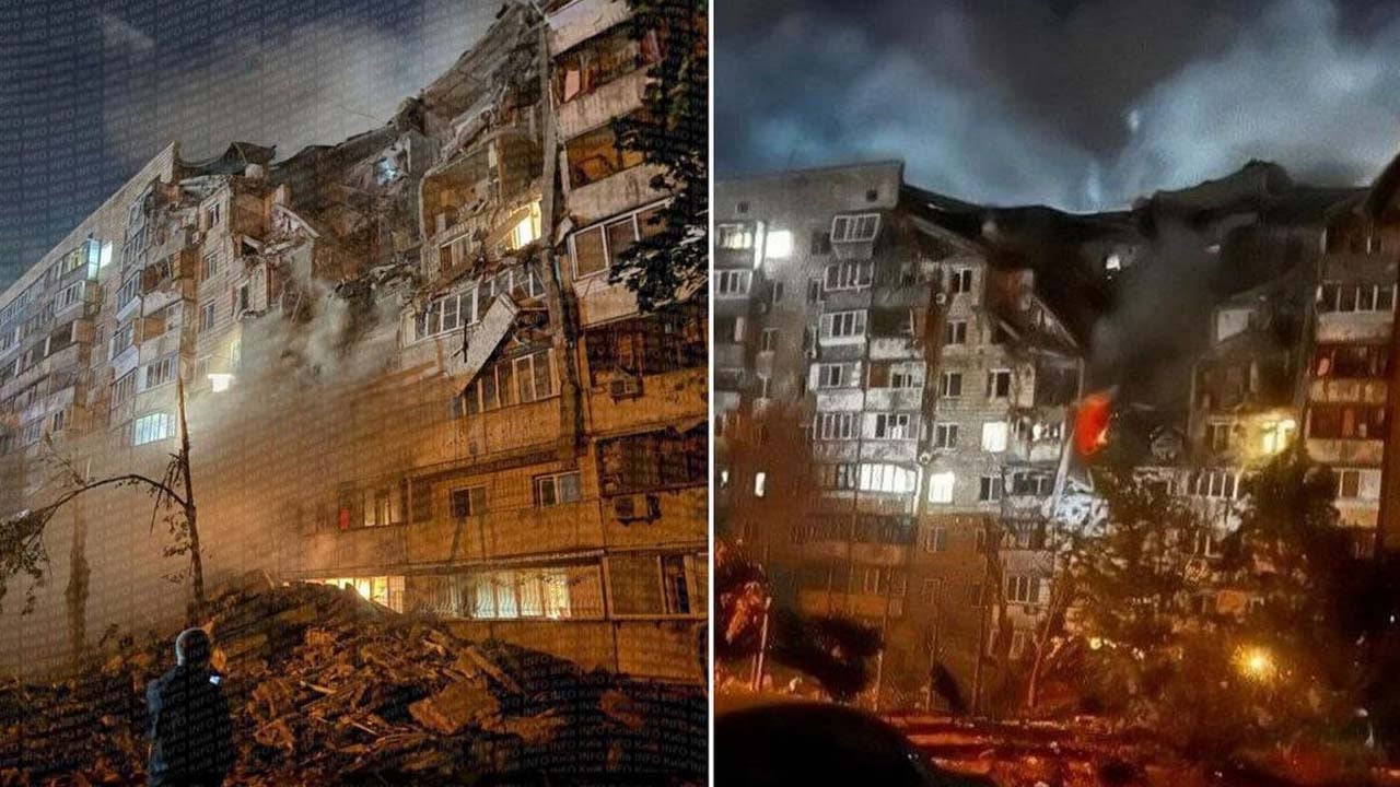 Foto - Devlet Başkanı Türkiye'ye gelecekti... Ülkesinin başkenti füze yağmuruna tutuldu! Ölü sayısı artıyor