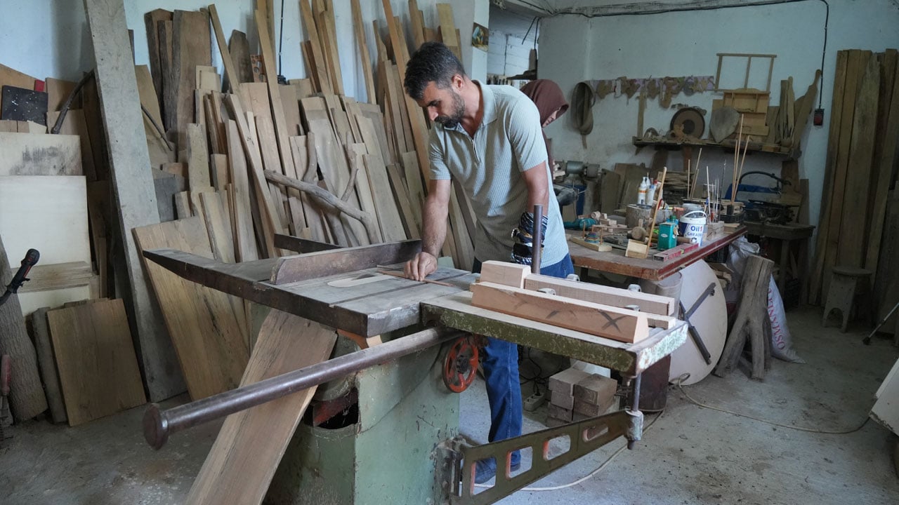 Foto - Devlet desteğiyle hayata yeniden tutundu! Bacağını kaybetti ama hayallerinden vazgeçmedi