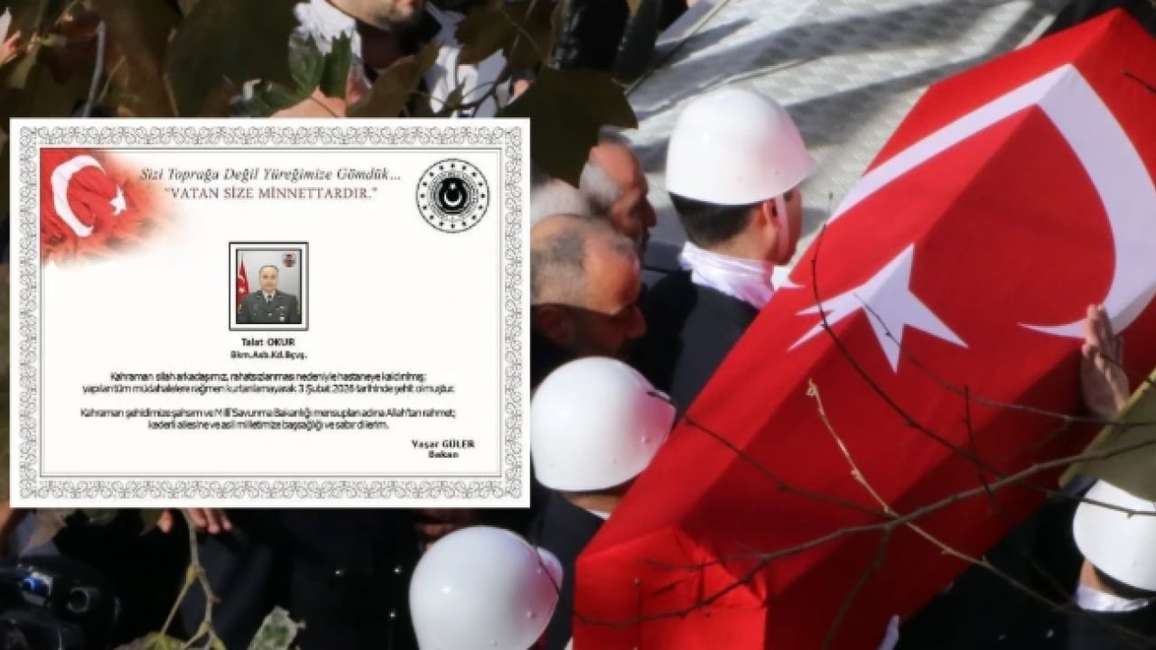 Foto - Devlet erkanı ve binlerce vatandaş saf tuttu: Şehit Talat Okur ebediyete uğurlandı