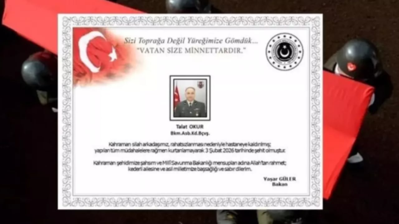 Foto - Devlet erkanı ve binlerce vatandaş saf tuttu: Şehit Talat Okur ebediyete uğurlandı